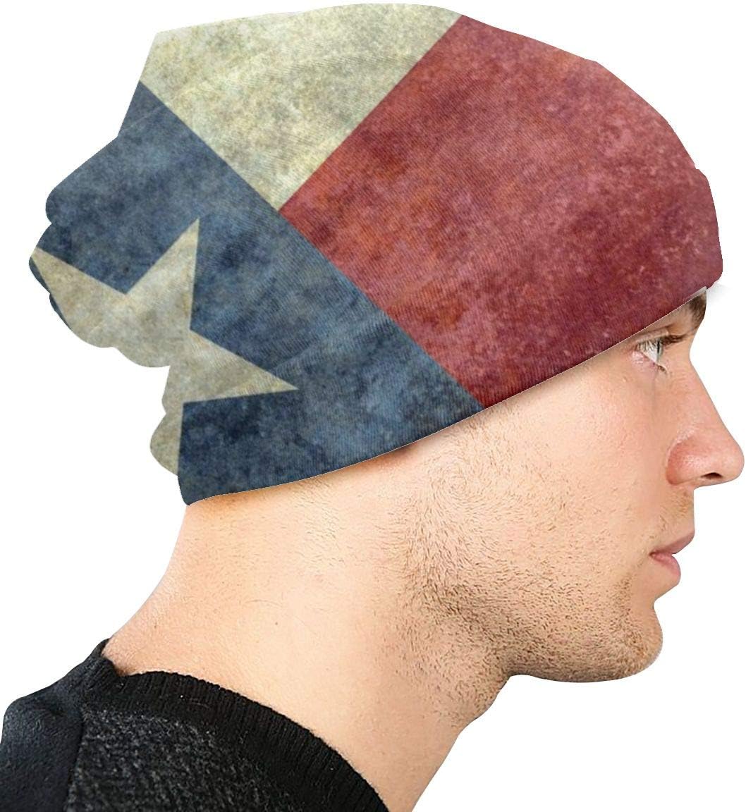 YISHOW Texas State Flag Beanie Baggy Hat Slouchy Skull Beanie for Men Women - Image 4