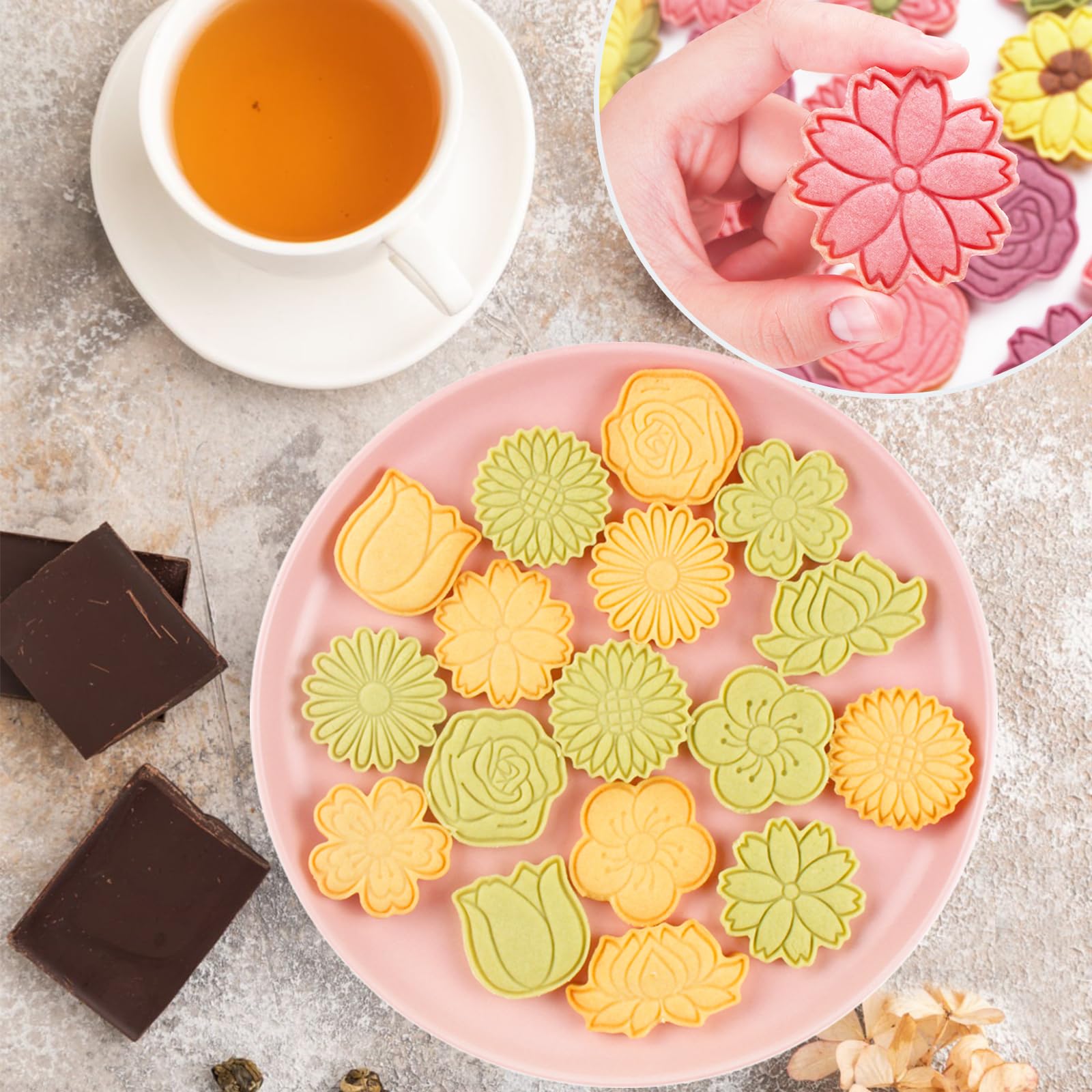 Lot De 2 Emporte-pièces Mouton (motifs: Visage Et Corps), 2 Pièces