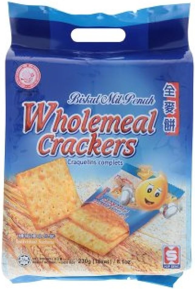 Hup Seng Crackers (Wholemeal, 30 Sachets)