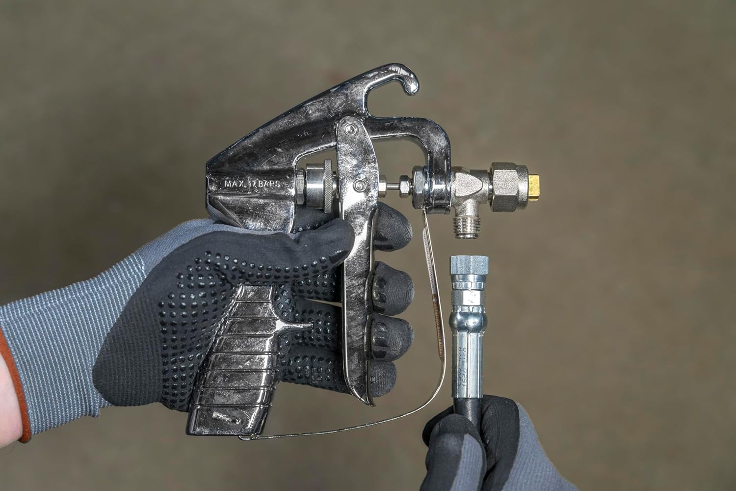 Canister/Cylinder Adhesive Adjustable Spray Gun and Hose Kit