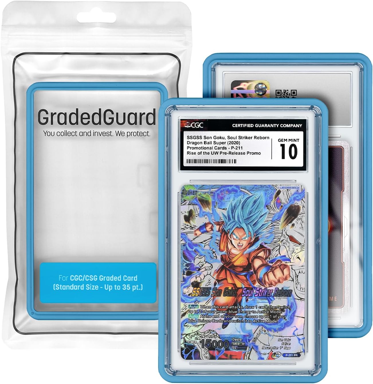 Amazon.com: Graded Card Case for Standard CGC Slab Case | Multiple ...