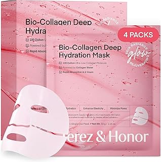 Collagen Face Mask Korean Skincare: 100 Dalton Ultra-Low Col