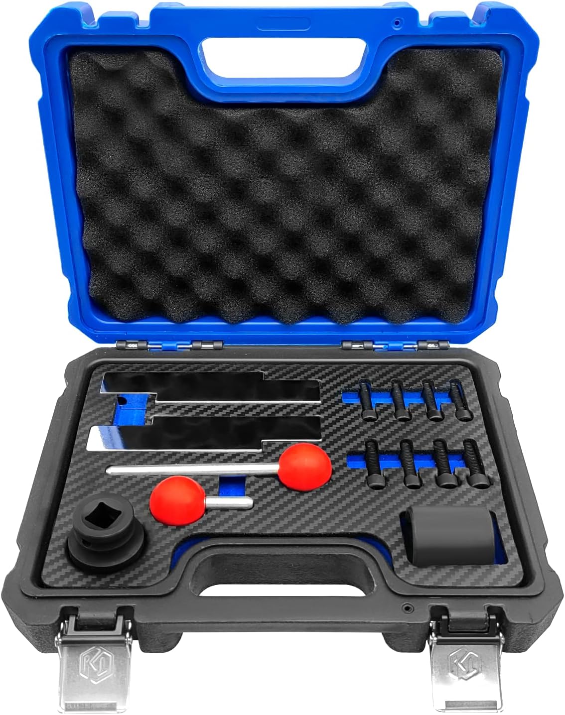 ZKTOOL Engine Locking Timing Tool fit for Porsche MACAN 3.0DS 3.0S 3.6L Turbo Cayenne Panamera 3.0T Engine, PM# 9861, 9863. Engine Timing Tools Kit.