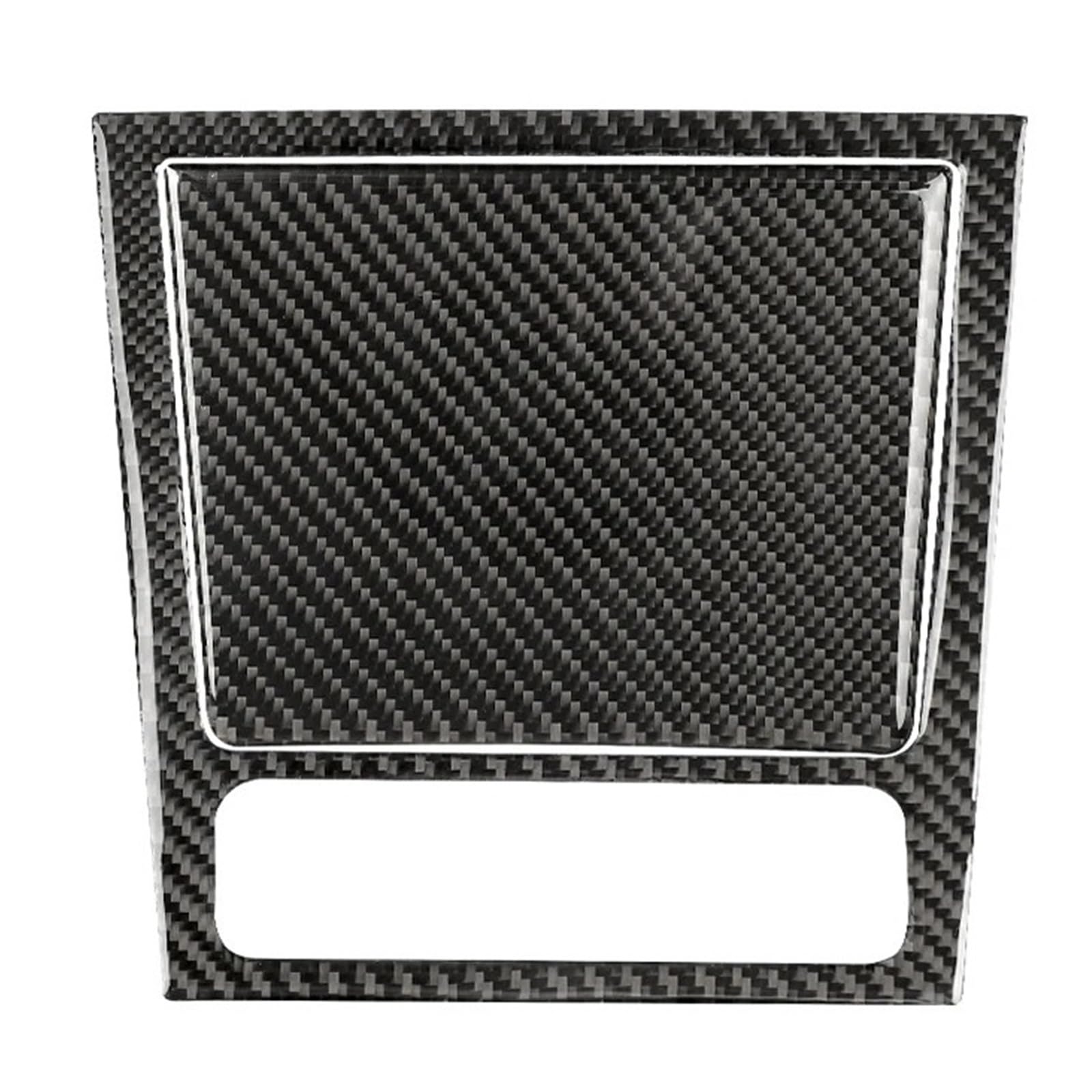 Compatible for VW Golf 6 Gti R MK6 2008-2012 Carbon Fiber Interior Car Ashtray Panel Frame Cover Trim Sticker Decor Car Accessories(TYPE9)