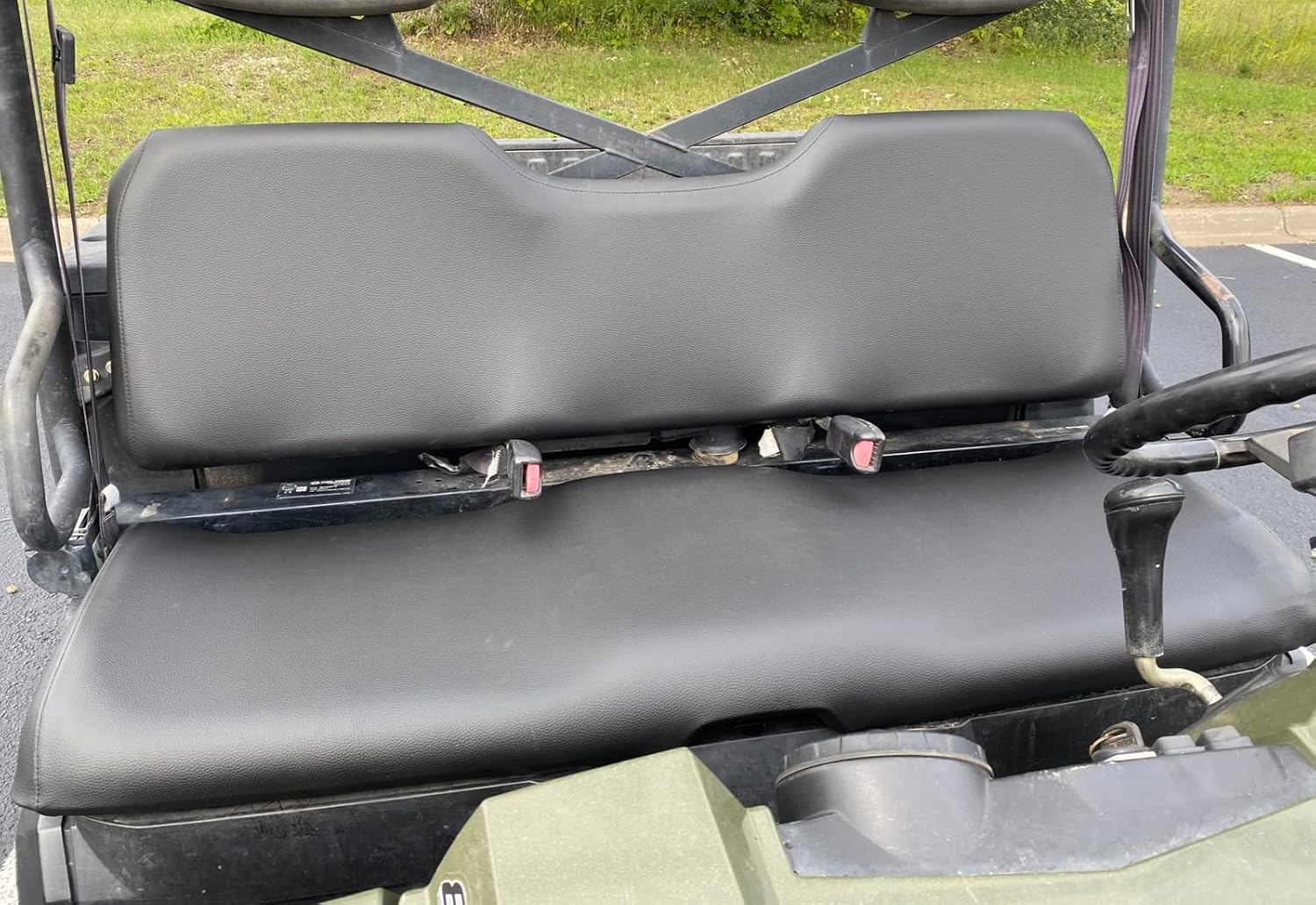 Quad Logic Replacement All-Weather Vinyl Base Seat Cover Replacement for Polaris Ranger 500 700 800 Full Size (2009-2014) - Cover Only