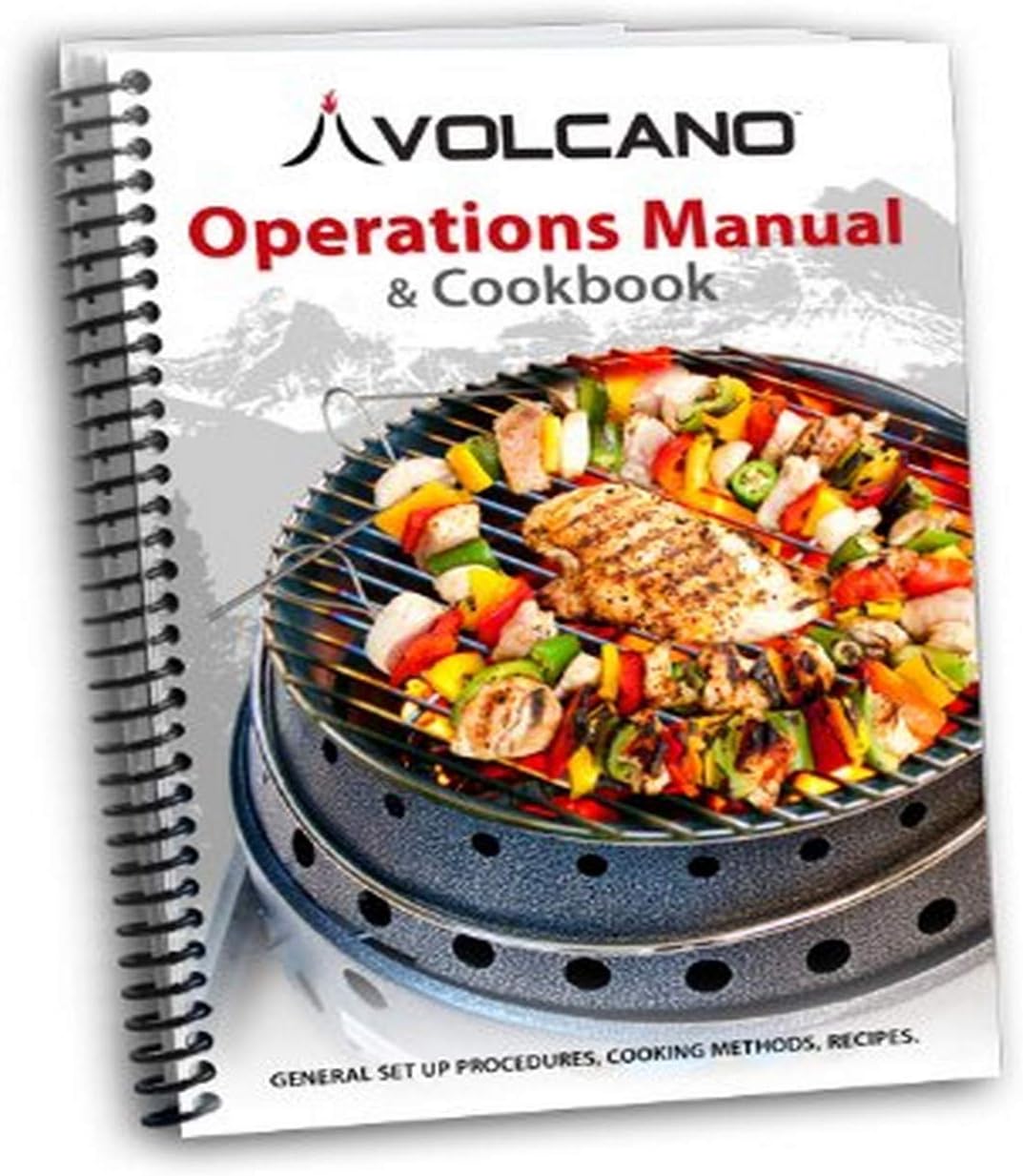Volcano Outdoors 30-600 Cookbook and Technical Manual for Grilling