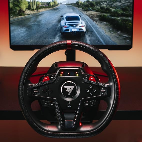 Thrustmaster T248R, 3,1 N⋅m Force Feedback Yarış Direksiyonu ve Pedal Seti, PS5, PS4 ve PC için