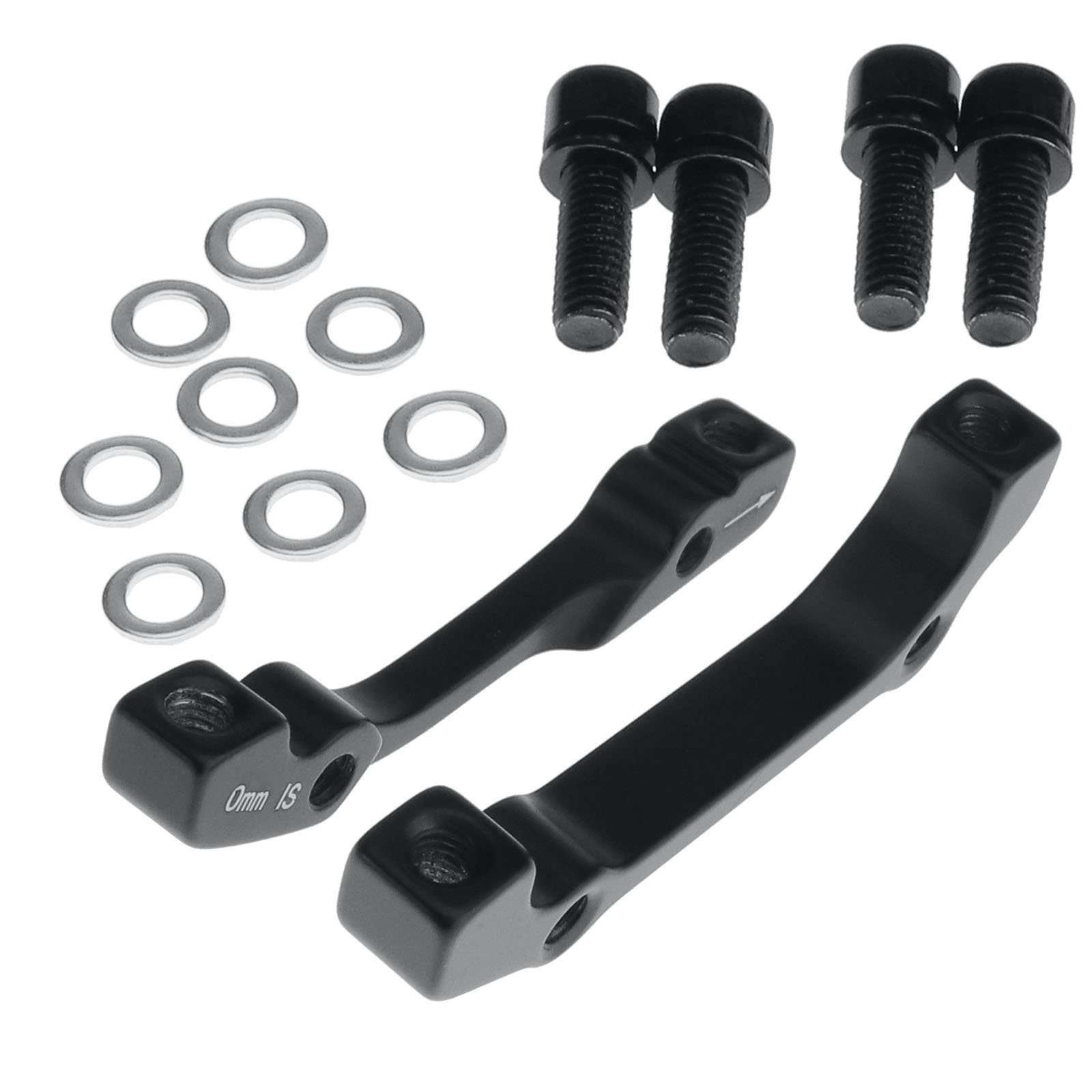 ENET YINETTECH Adaptateur de Frein à Disque CNC Avant et arrière de 160 mm, Support d'étrier PM à la Norme is