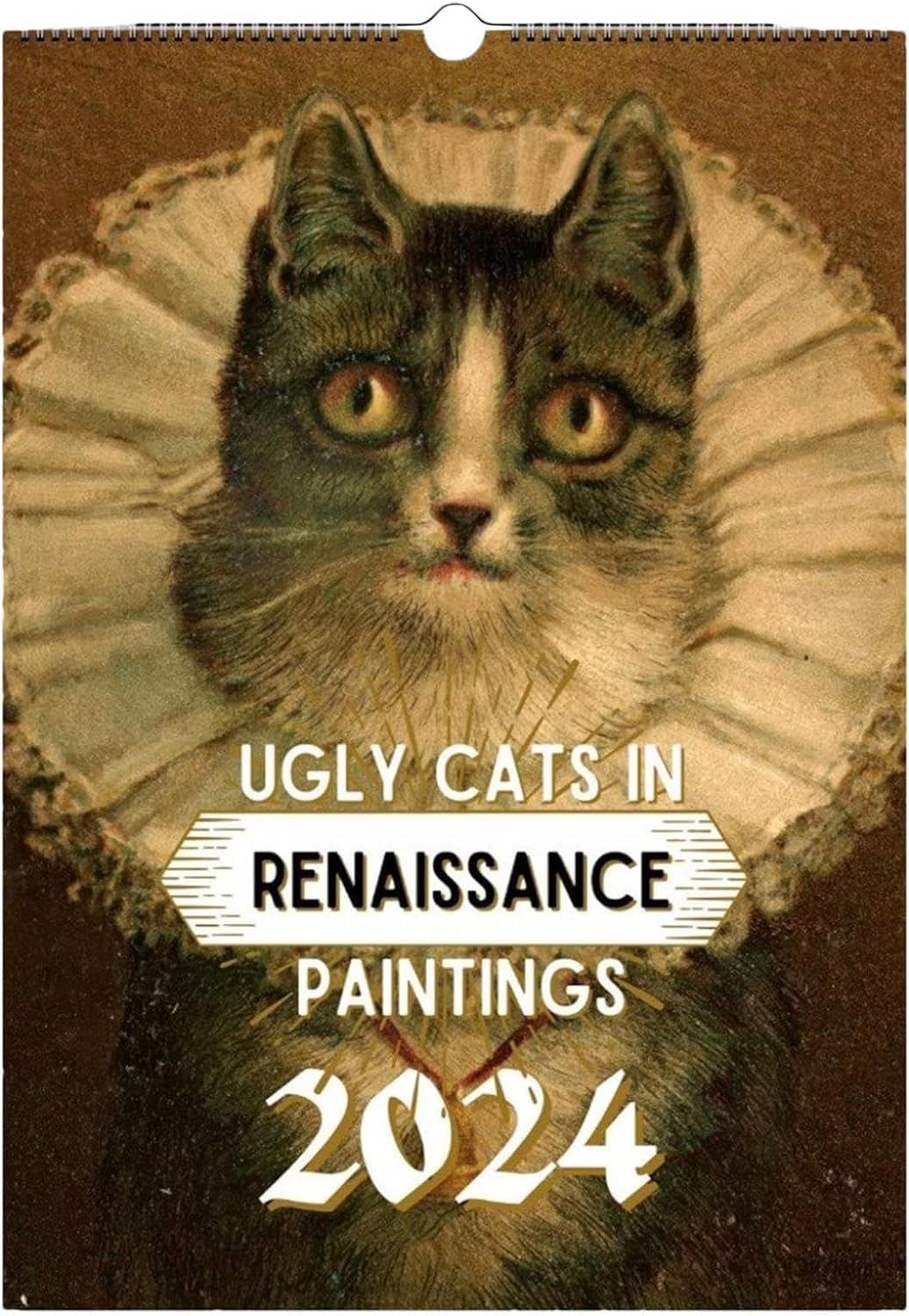 calendar-2024-calendar-ugly-cat-renaissance-calendar-wall-calendar-for-hanging-decorative-funny-wall-art-gift-for-cat-lovers-ugly-cats-in-renaissance-amazon-co-uk-stationery-office-supplies