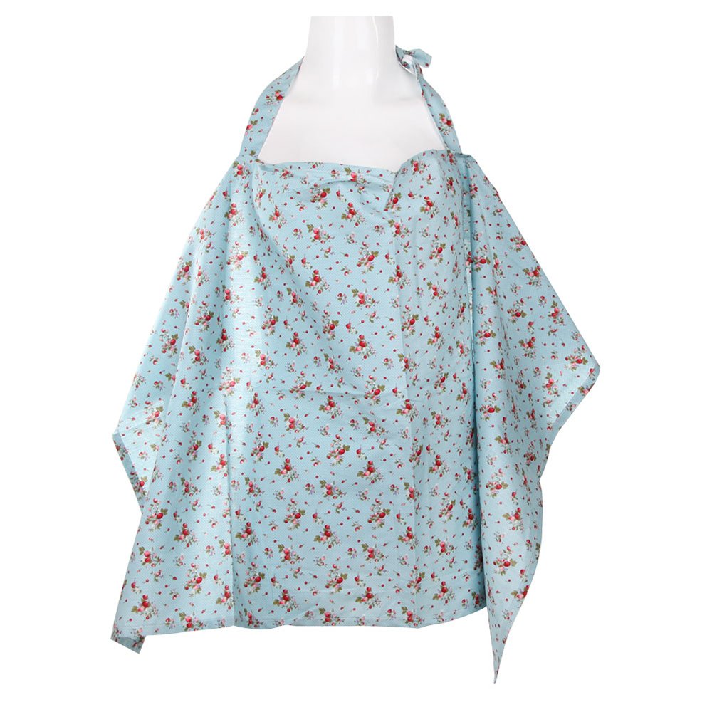 Large Cotton Breastfeeding Cover Adjustable Strap