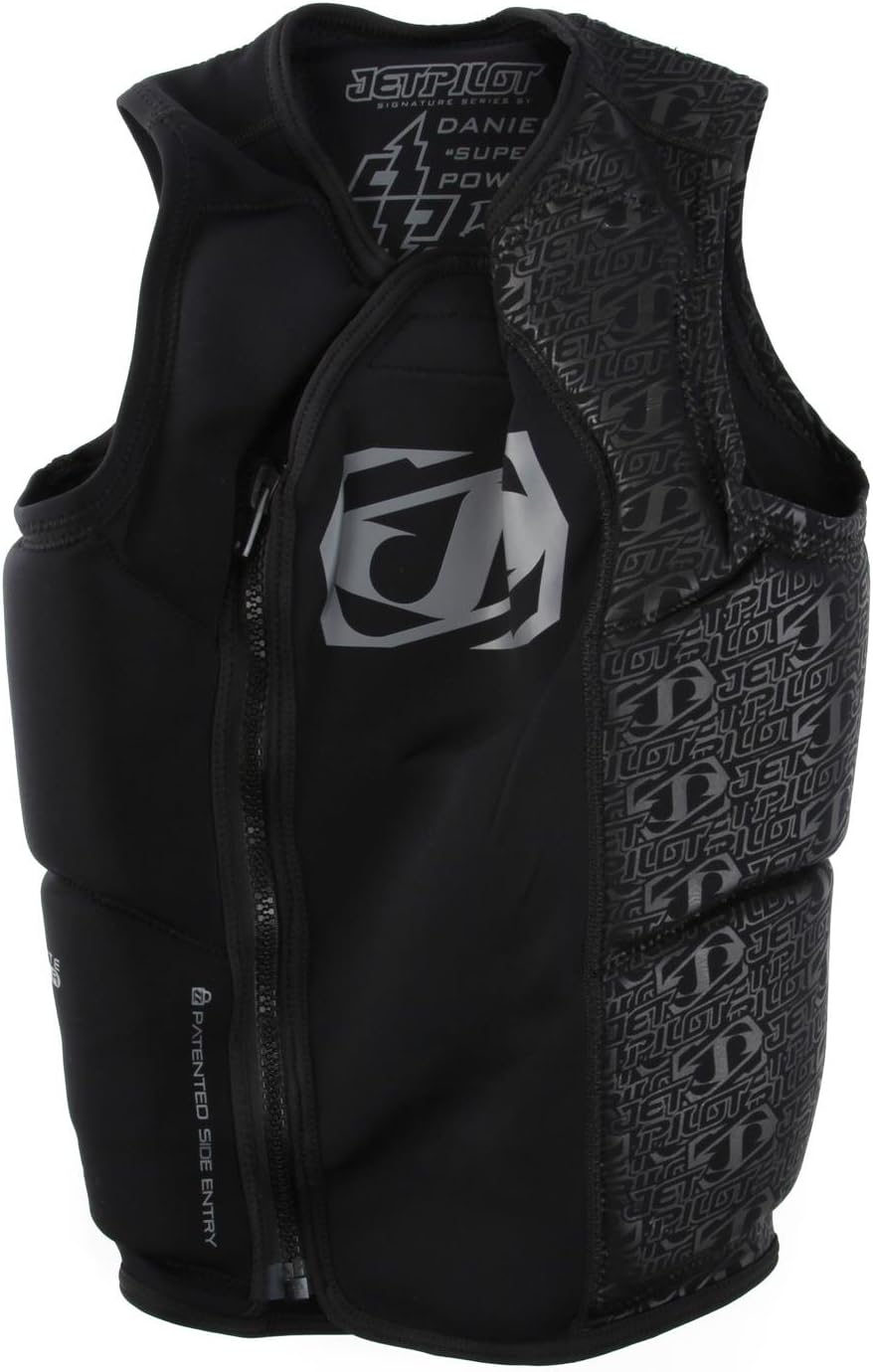 JetPilot Daniel Super Powers (Black) Comp Vest-Small
