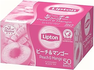 森永乳業 リプトン ピーチ&マンゴーアルミティバッグ 90g