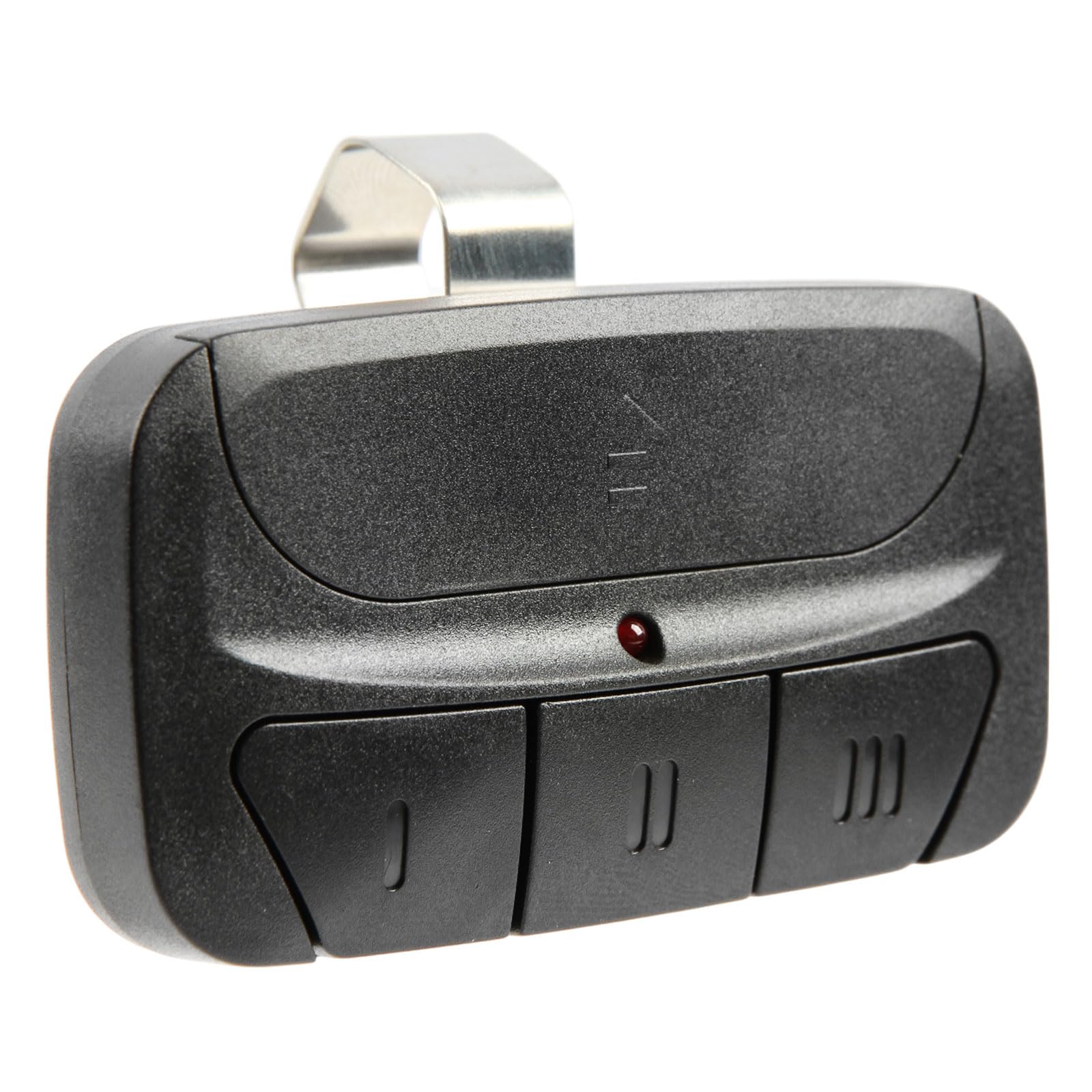 Télécommande de garage 893MAX boîtier noir compatible avec moteurs Chamberlain Craftsman bouton jaune
