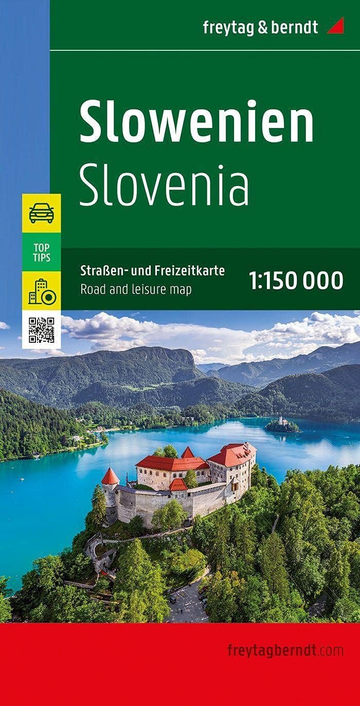 Slovenia ; 1/150.000 (English, French, German, Italian and Spanish Edition) (English and French and German and Italian and Spanish Edition) Map – May 31, 2017