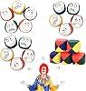 Juggling Balls 20 Pcs Juggling Balls for Adults Children Beginners Professionals Durable Juggling Sets,Easy Grip and Learn, Coloured Creative Funny Juggle Balls for Age 5+