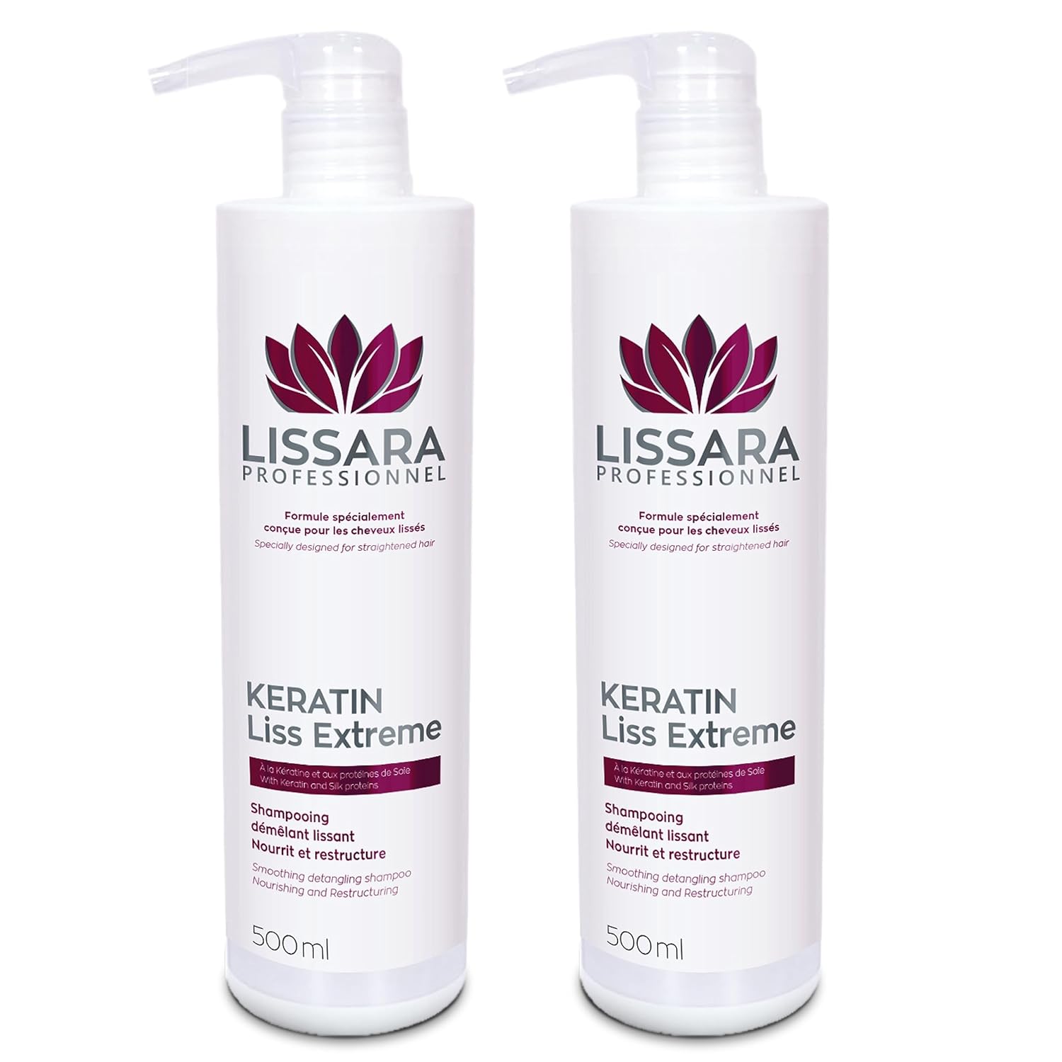 Lissara Duo Conditioner und Shampoo ohne silikon sulfate und parabene