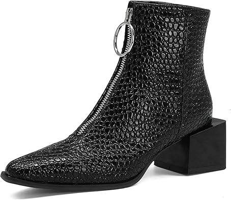 Amazon.com: Vrupons Chelsea - Botines sin cordones para mujer : Ropa,  Zapatos y Joyería