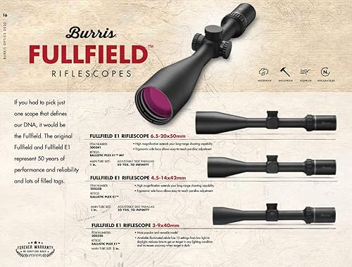Miniatura 6 de Burris Alcance de caza Fullfield E1