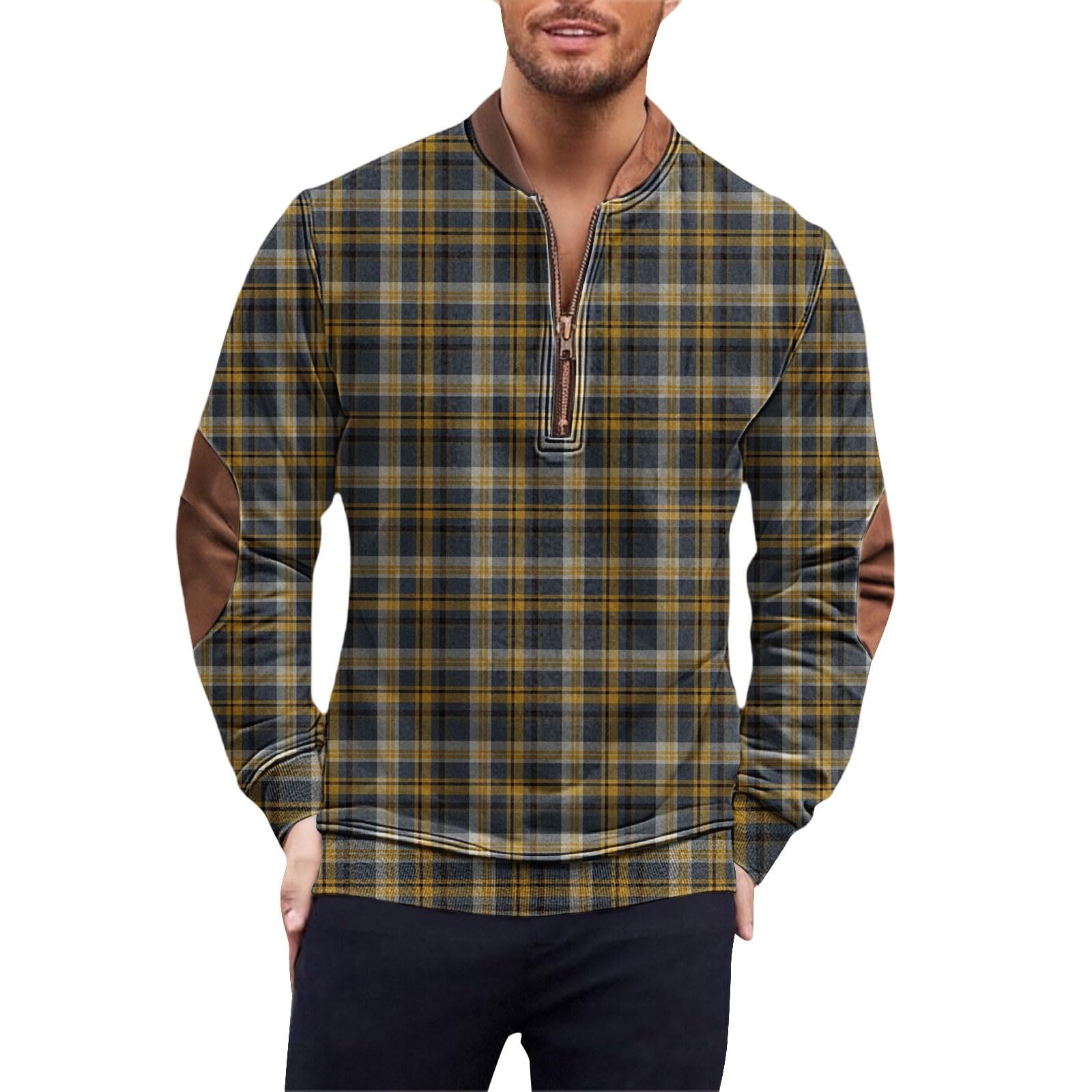 Sudaderas Hombres con Capucha Sudadera Cremallera De Un para Hombre, Informal, Manga Larga, Cuello Alto, Poliéster, Tallas S-5Xl Futbol Hombre Disfraz Vigilante La Playa Camisa Corta