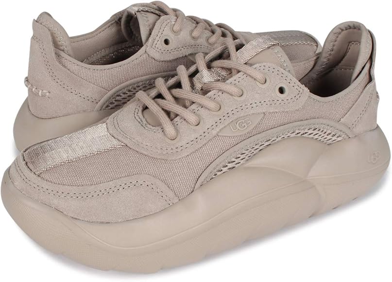 評価が高い - UGG LA CLOUD LOW アグ クラウドロー 厚底スニーカー