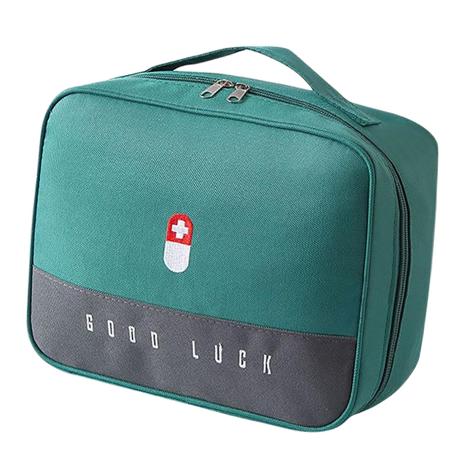 MERISHOPP First Aid Bag Storage Pouch Emergency Survival Bag for Hiking Green L|Health & Beauty | Health Care | First Aid | Kits & Bags