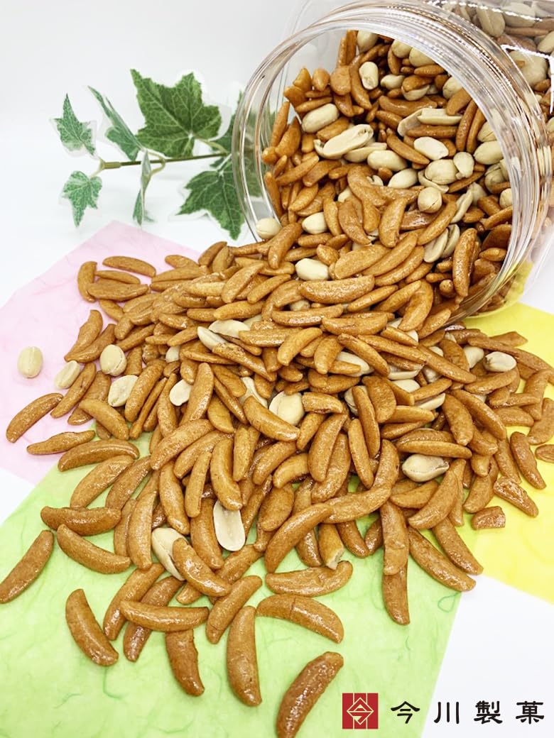 Amazon | 今川製菓 ポット 柿ピー 柿の種 & ピーナッツ 蓋付容器入り