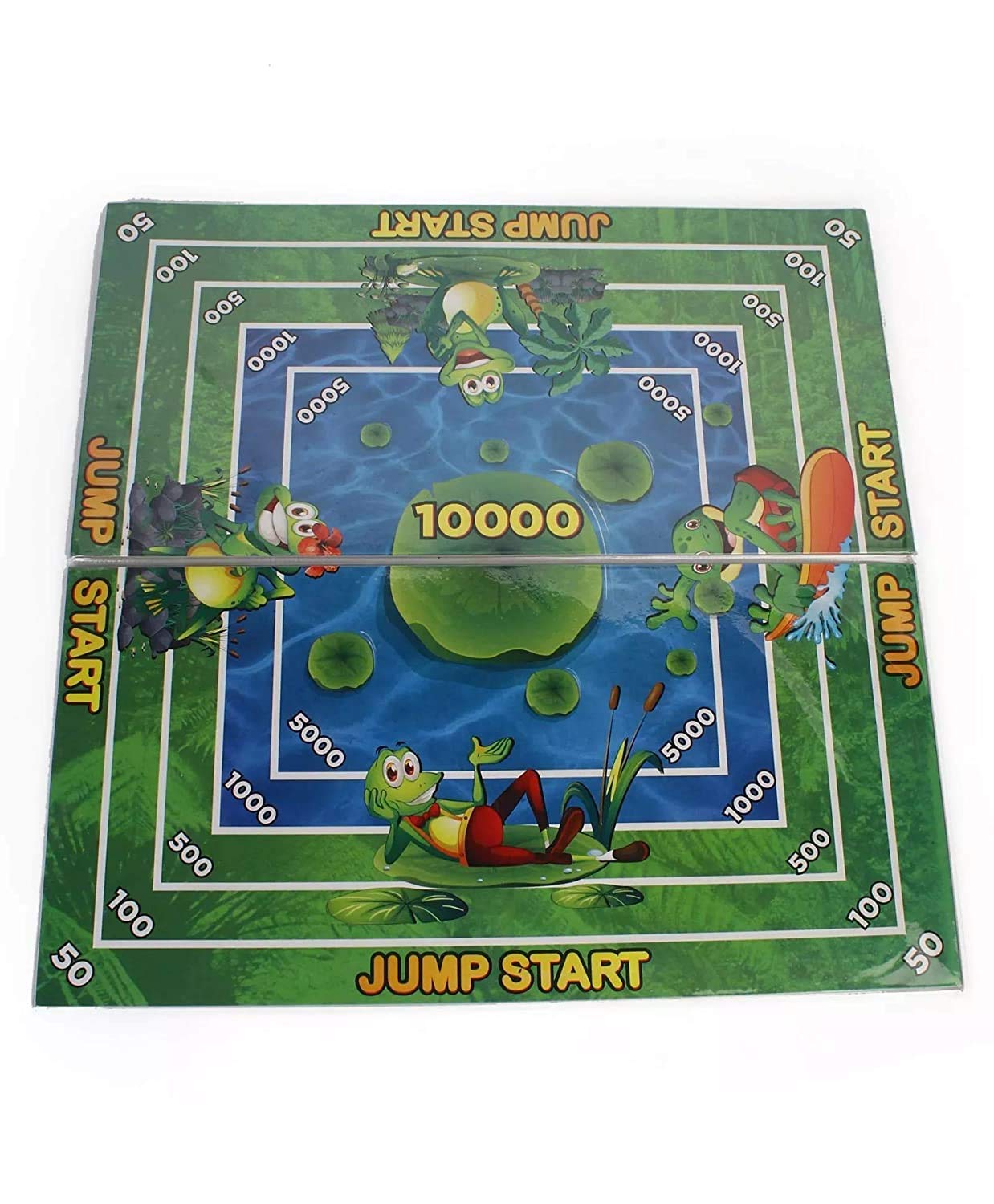 PEZYOX Jumping Frog Board Game - Multicolor.Catapult Game for Kids AS Well AS Adults. Collect The Maximum Points to Win The Game Board Game Accessories Board Game (B095K8WBFT) Amazon Price History, Amazon Price Tracker