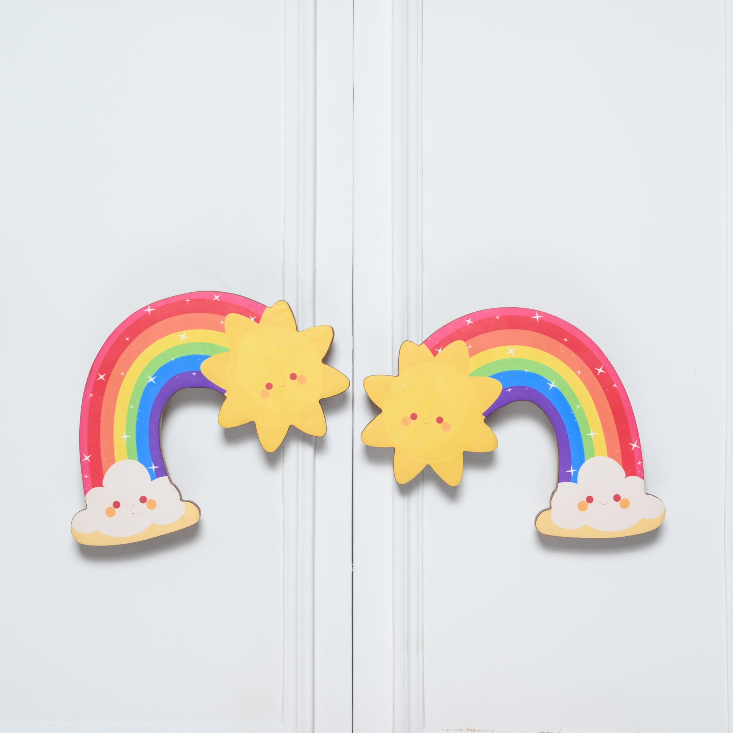Look Mumma Sunny Rainbow Cupboard Handles Pack of 2-picture-11