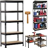 JD FRESH 5 Tier Boltless Rack for...