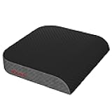 Extra Large Seat Cushion, Stylish Plush Velvet Cover, X-Large Memory Foam for Office Chair, Floor Pillow, Cushion Back Pain Coccyx Pain Relief, Carry Handle (Extra Large)