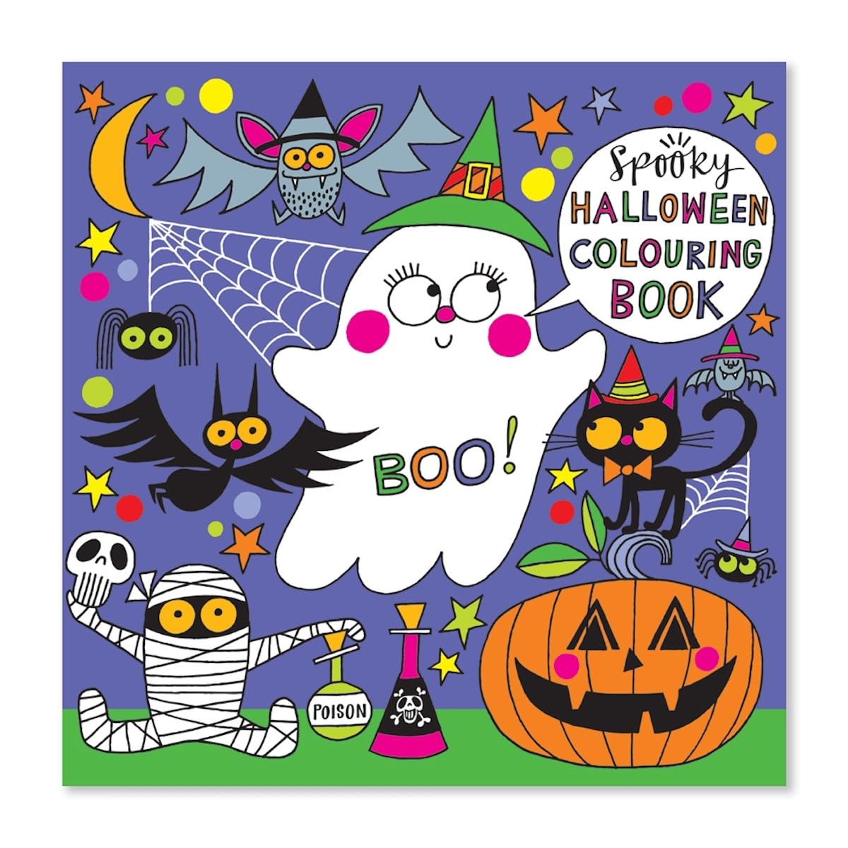 Rachel Ellen Halloween Colouring Book For Children