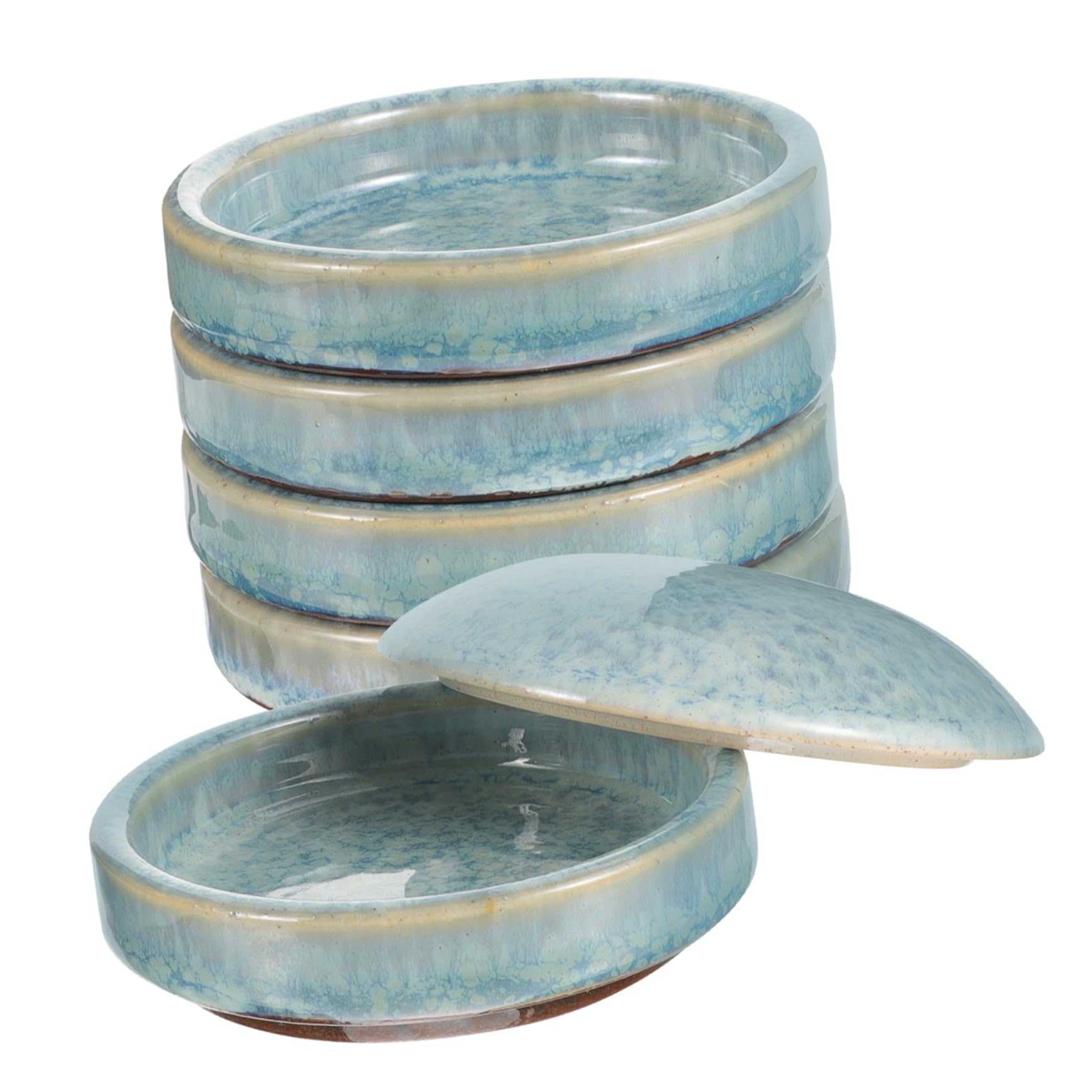 Palette Céramique à 5 Couches, Lot de 1 Set de Set, Plateau de Mélange