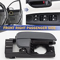 Vista 4 de Manija interior de puerta para Hyundai Accent 2006-2011 GLS/GS/GL/SE/L delantera derecha RH 826201E000