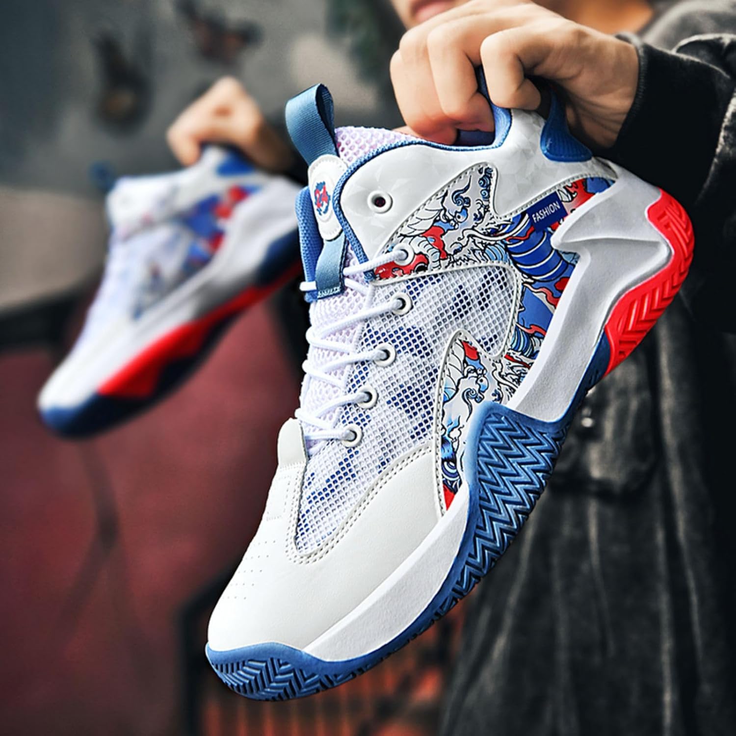 New Anti Slip and wear-Resistant Sports Basketball Shoes for Children