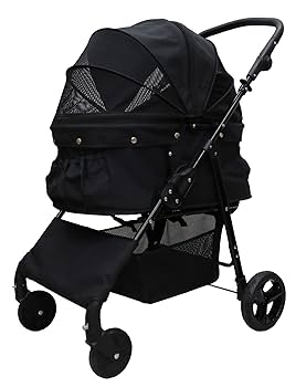 おまけ無し　中型犬 多頭 甘えん坊バギーBIG ココハート4輪ペットカート 茶 限定大幅値引き中！耐荷重30kg！ココハート 4輪ペットカート