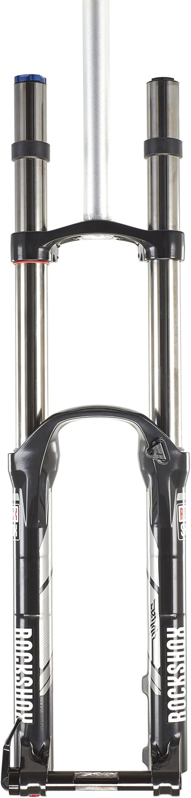 RockShox Domain RC Coil 200 Dual Crown Maxle Lite Fr20 Black Motion Control LS Aluminum Steerer, 1 1/8-Inch Disc