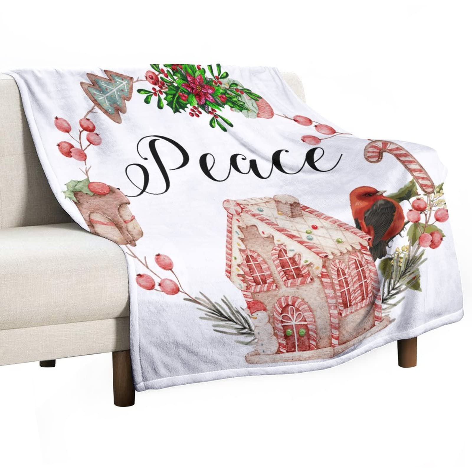 Couverture en micro polaire ultra douce pour enfants et adultes 130x150