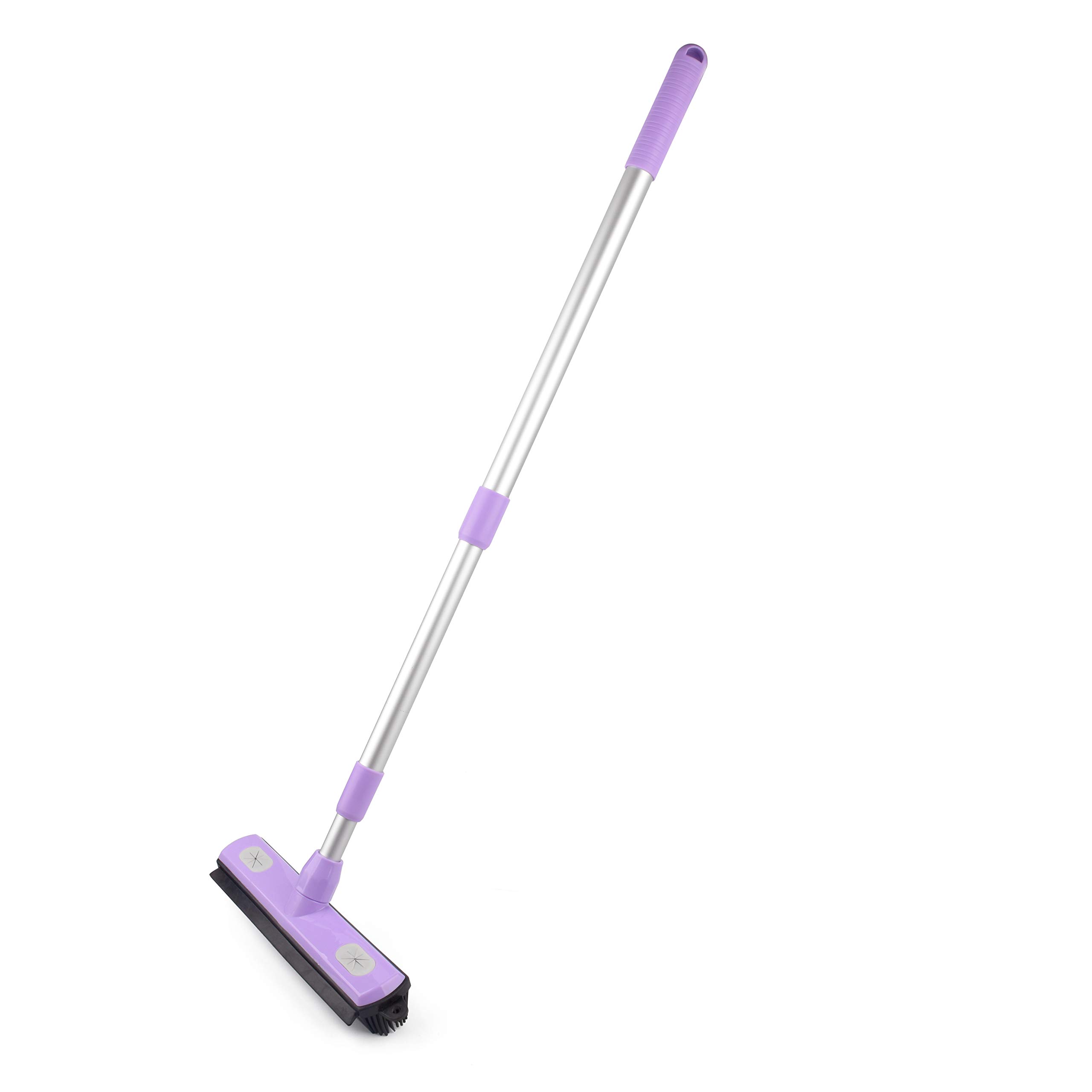 Buy Anoda Rubber Broom Pet Hair Carpet Rake & 59 inch Telescoping
