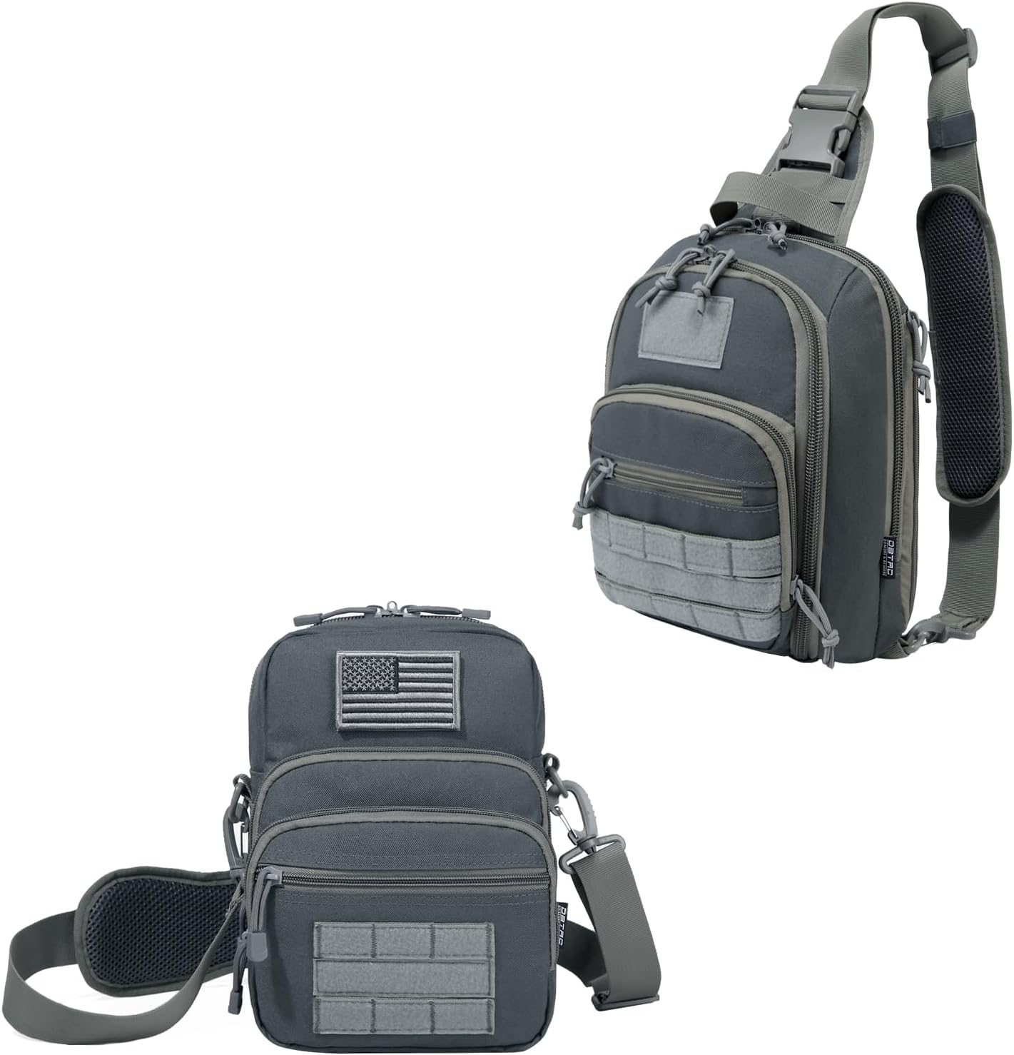 DBTAC Tactical Sling Bag Small + DBTAC Gun Pouch Shoulder