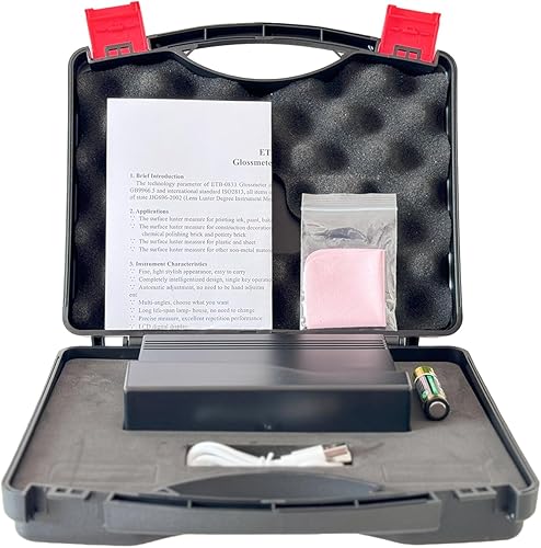 Miniatura 5 de ETB-0833 probador 0-200Gu del metro del lustre del lustre de la auto-calibración 20 60 85