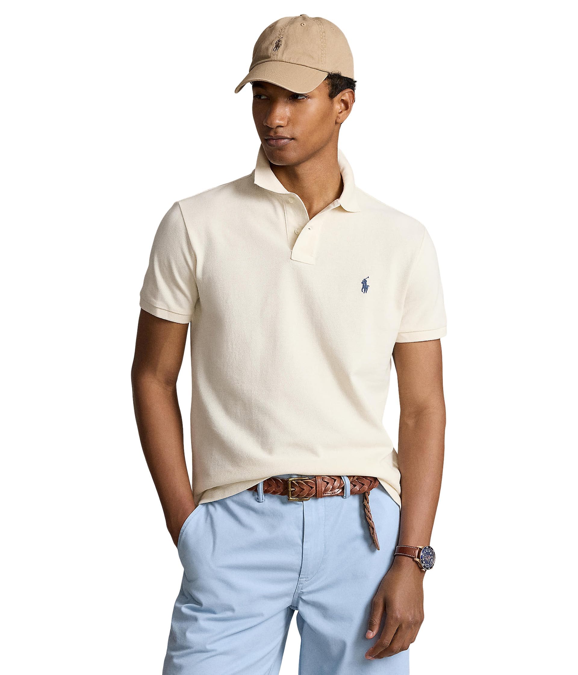 POLO RALPH LAUREN Classic Fit Mesh Polo Shirt
