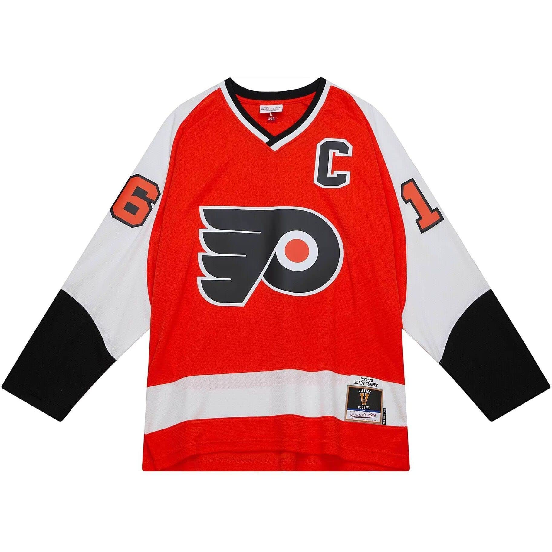 Mitchell & Ness M&N Blue Line Bobby Clarke Philadelphia Flyers 1974 - Jersey