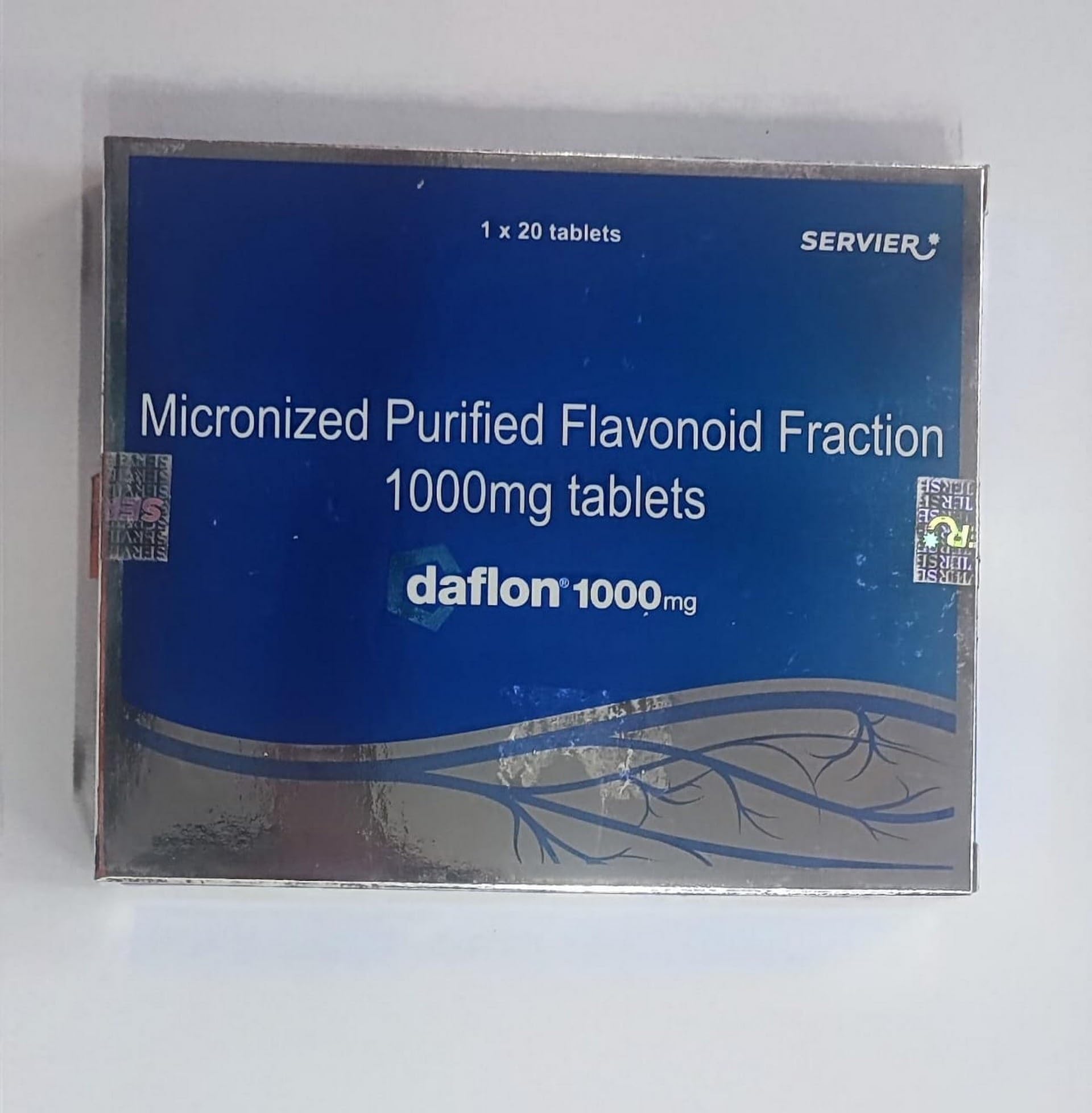 Daflon 1000 mg - Strip of 20 Tablets