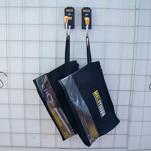 Miniatura 5 de MELOTOUGH Bolsa pequeña para herramientas con cremallera, bolsa de herramientas pequeña con cremallera, bolsa organizadora de almacenamiento