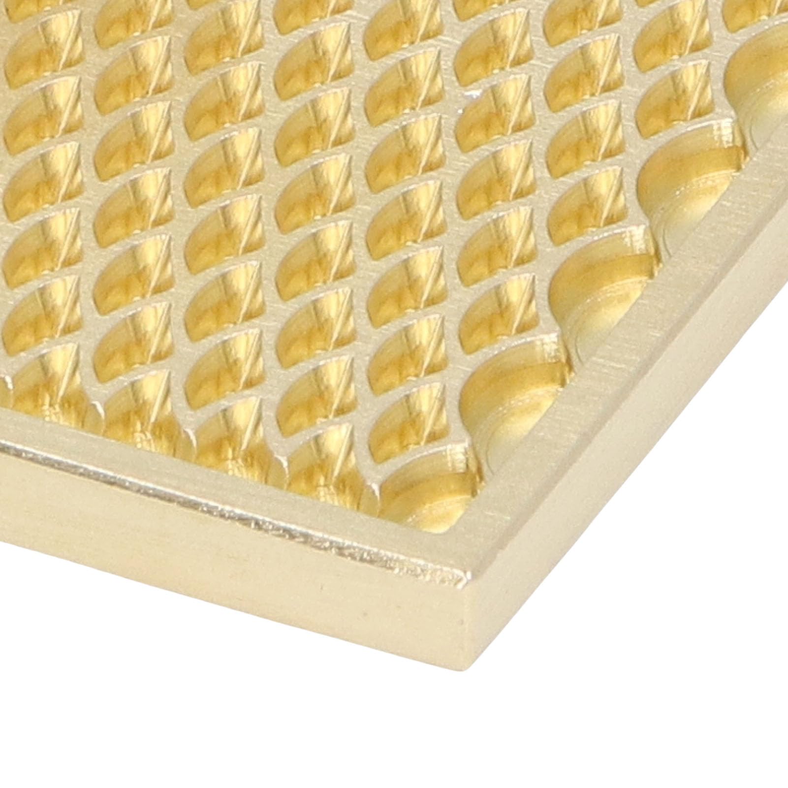 Rengue Bandeja de Prensa de Hielo de Cobre, Fabricante de Sellos de Cubitos de Hielo Moderno Artesanal, Diseño de 5 Segundos con Impresiones únicas para Cóctel, Bar, Fiesta en Casa (A01)
