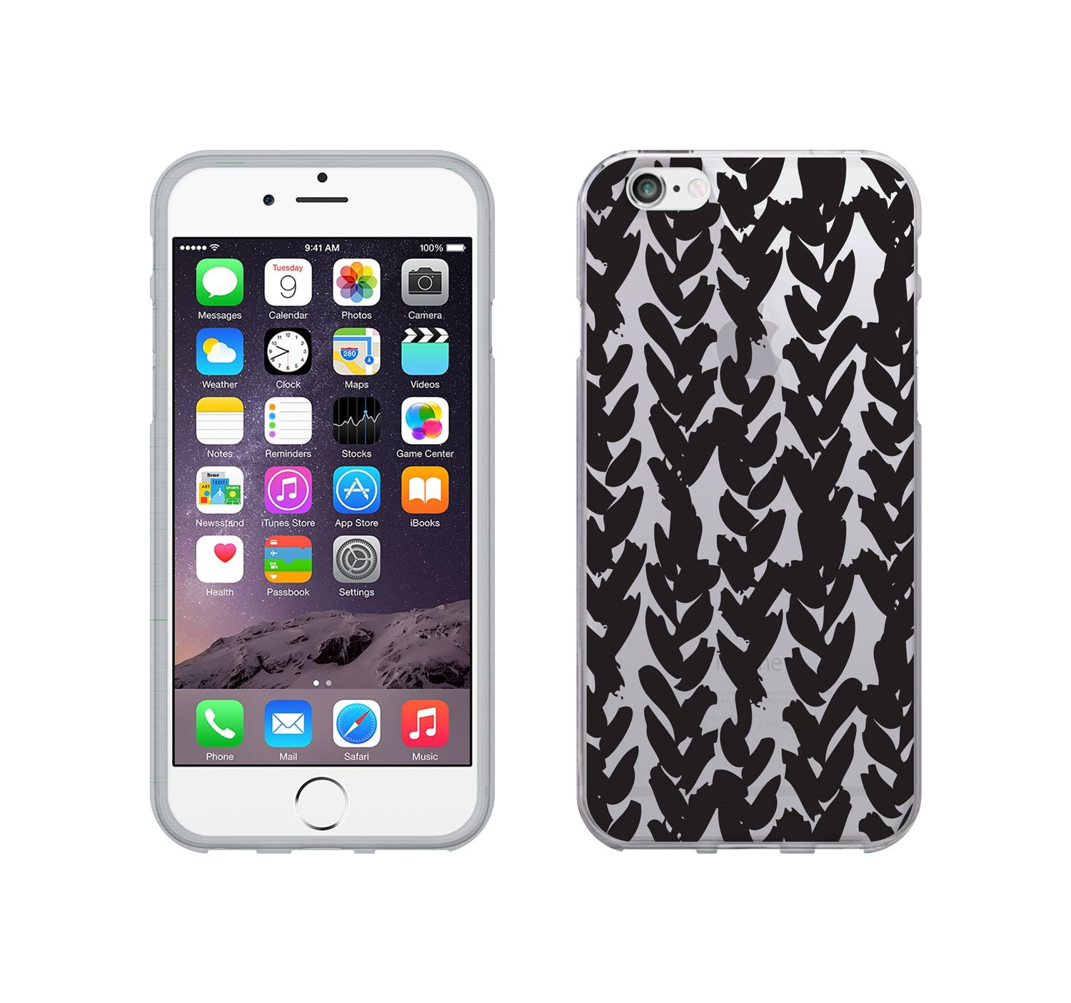 OTM Essentials Hearts, iPhone 6/6s Clear Phone Case