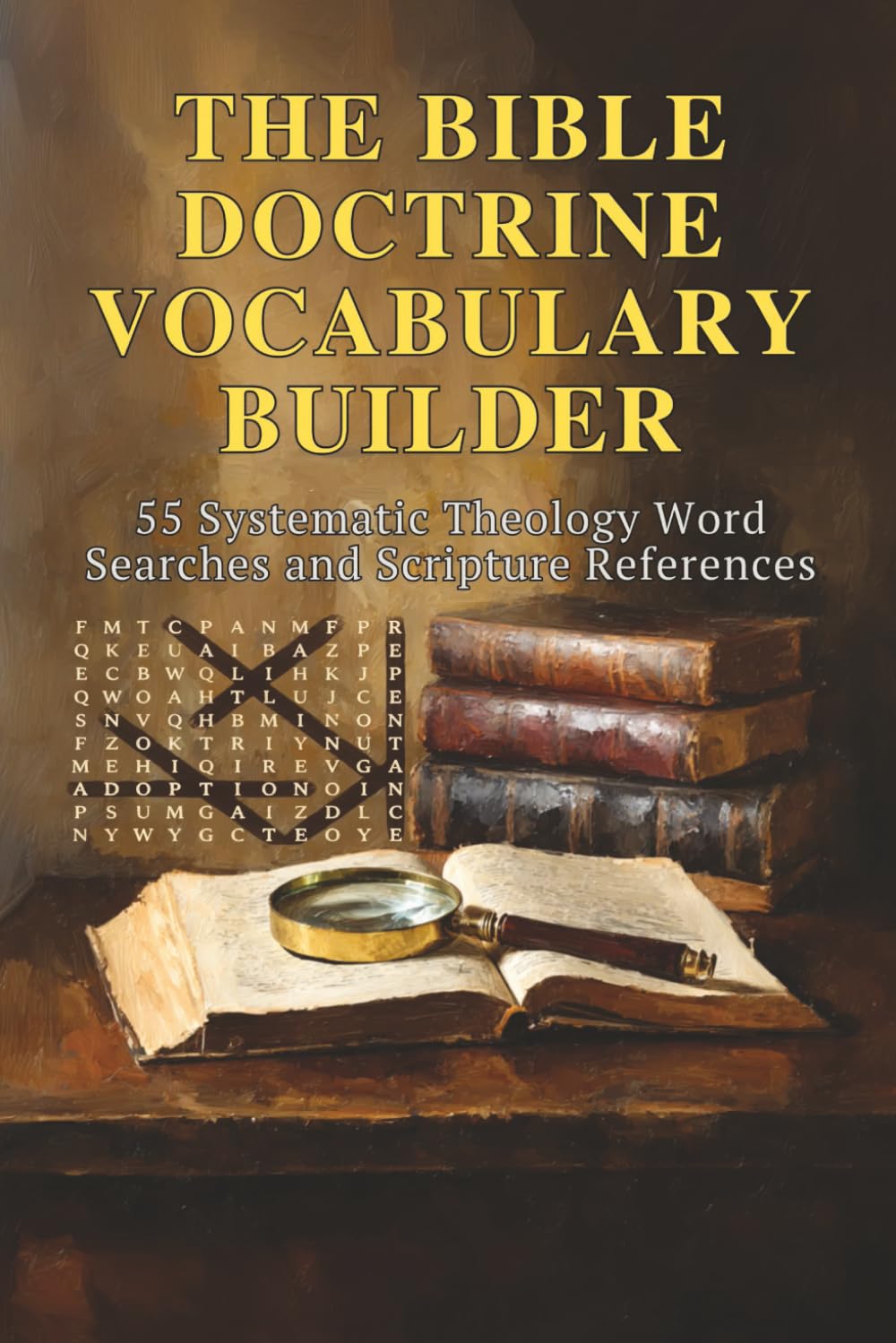 The Bible Doctrine Vocabulary Builder: 55 Systematic Theology Word Searches and Scripture References