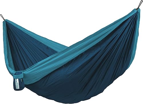 LA SIESTA Colibri 3.0 hamaca al aire libre y correas de árbol - Camping para exteriores, senderismo, viajes, mochilero - Hamaca portátil de nailon