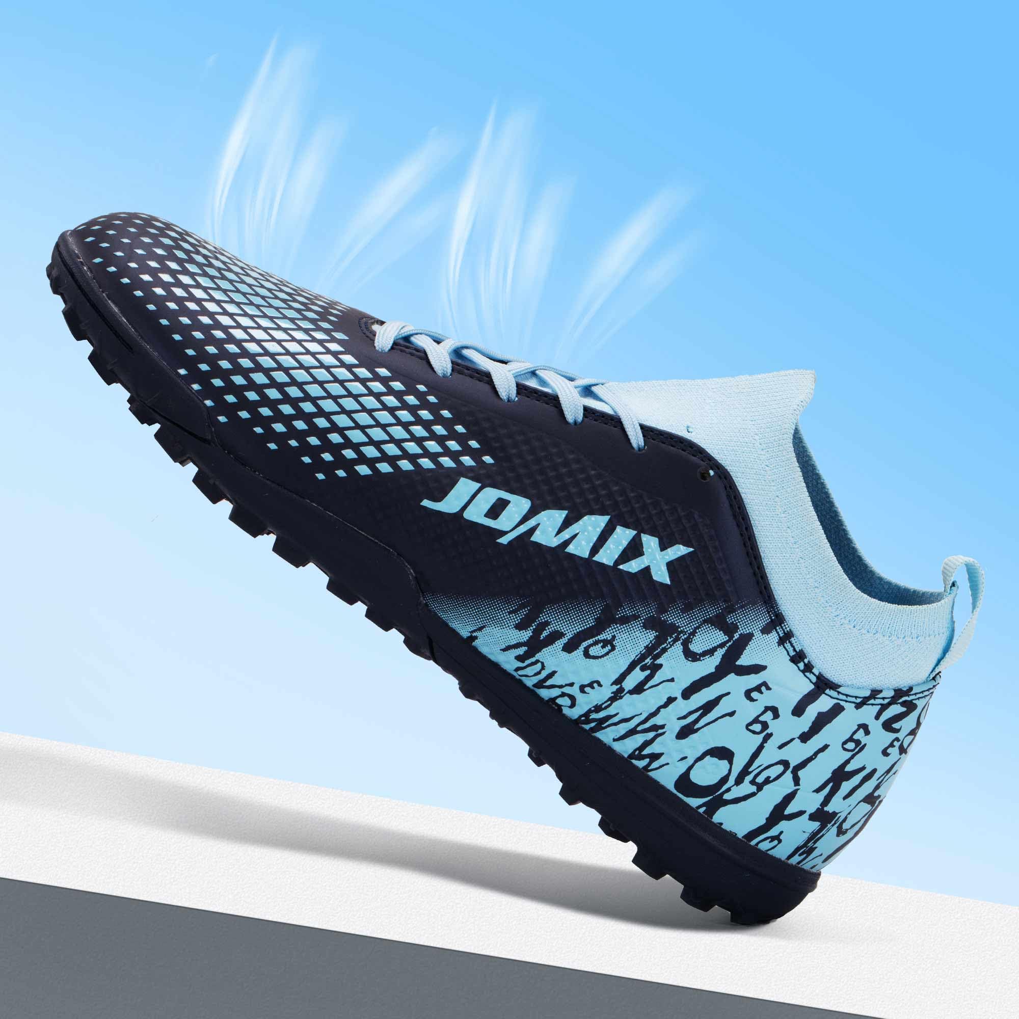 JOMIX Damen Fußballschuhe Professionelle Fussballschuhe Outdoor Sportschuhe Football Boots Athletics Trainingsschuhe WOS250436, Blau, 36 EU