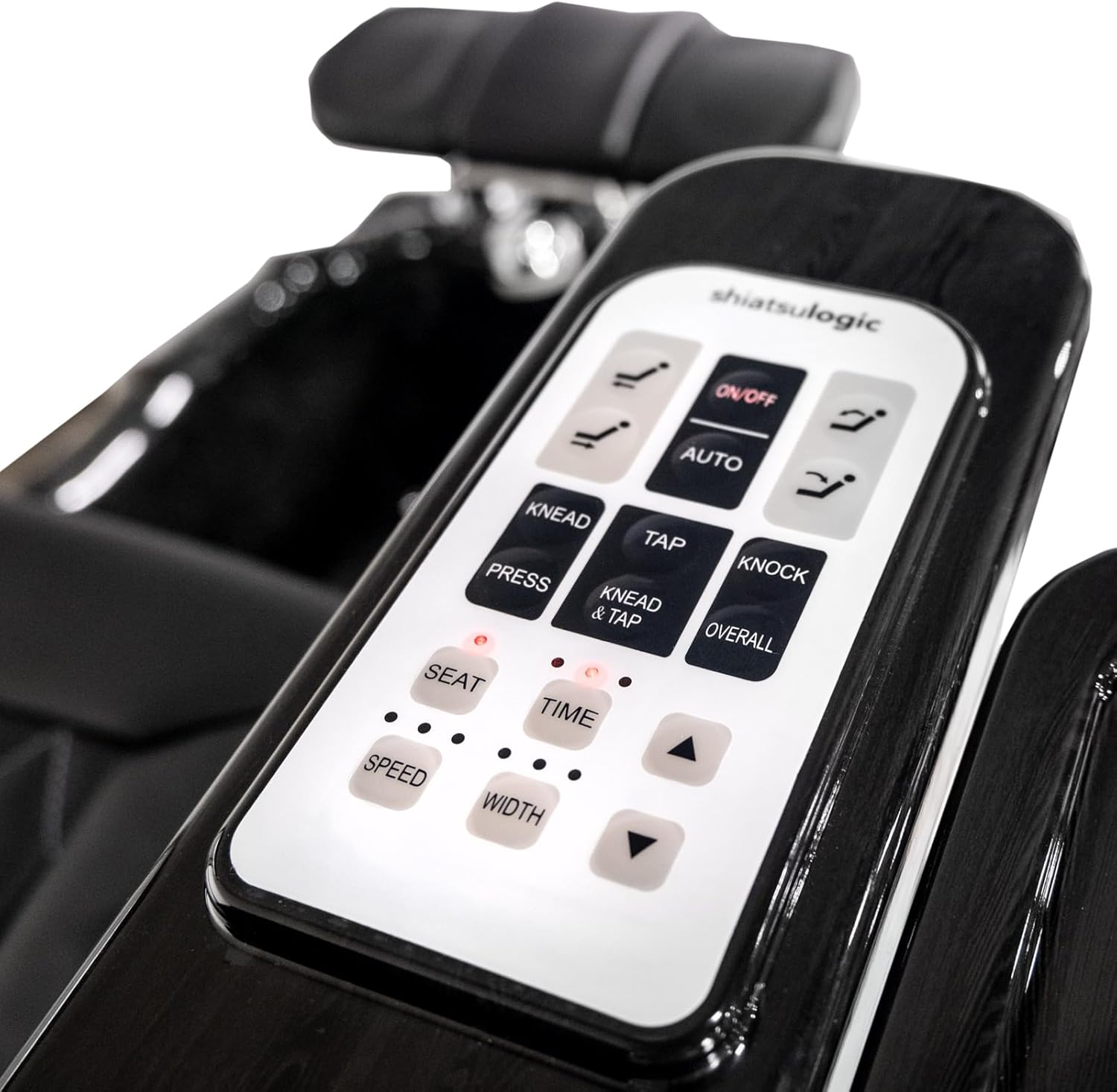 PERLA DX Shiatsulogic Pedicure Chair Black Nickel Tub w/Discharge Pump Stylish Pedicure Tub with Remote Button, Black Cover Set